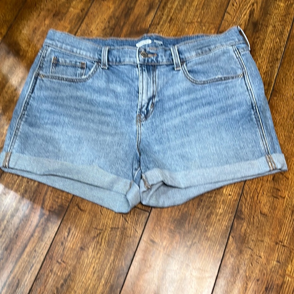 MID-RISE BOYFRIEND SHORTS BY OLD NAVY